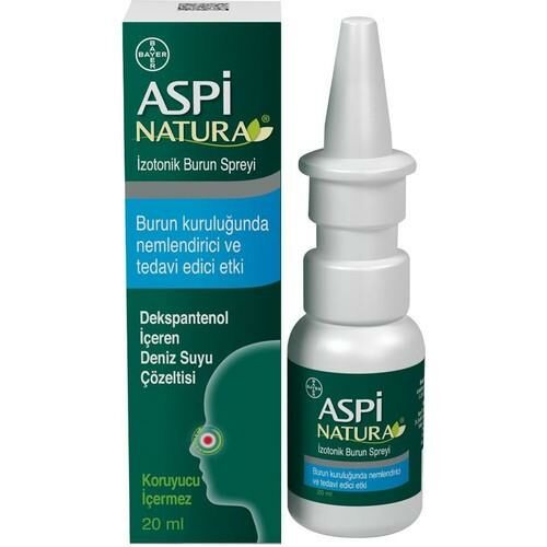 Aspinatura İzotonik Burun Spreyi 20 ml